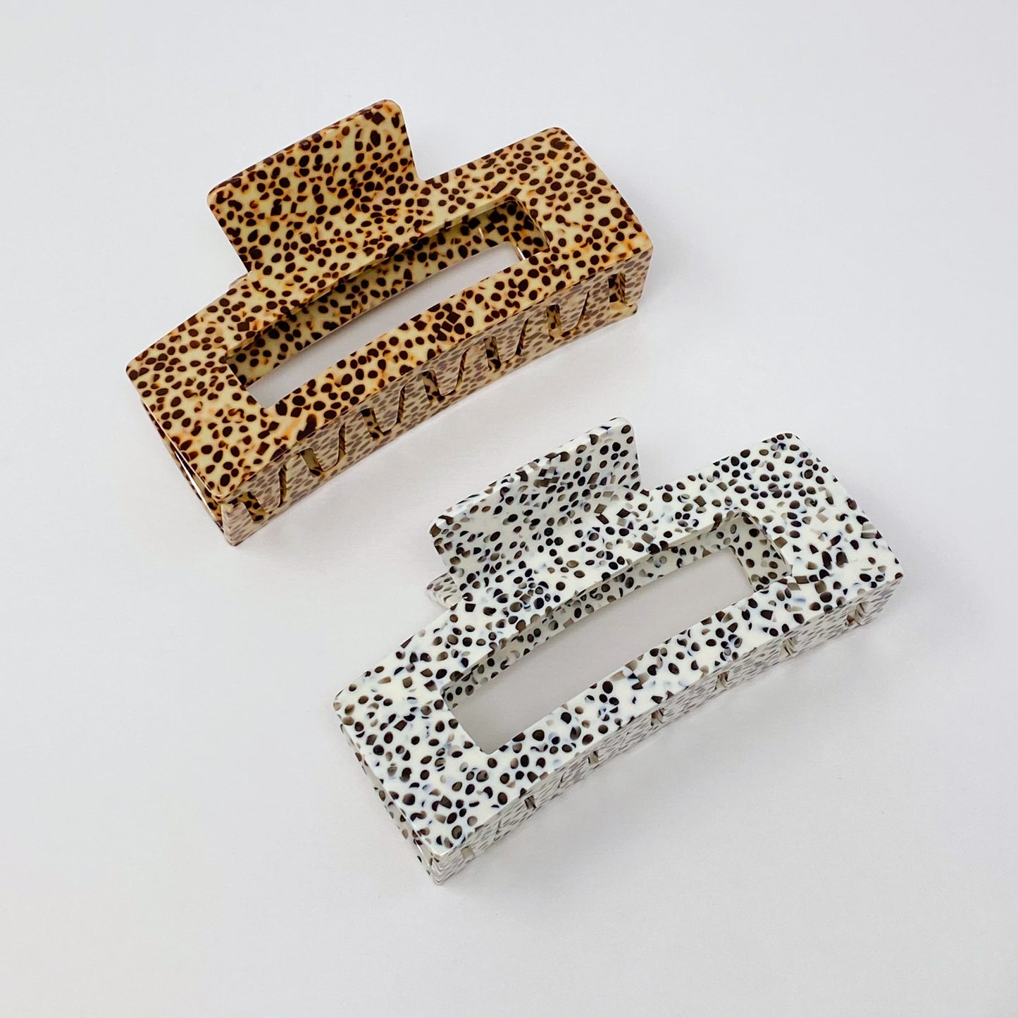 Spotted Elegance Full Hair Claw