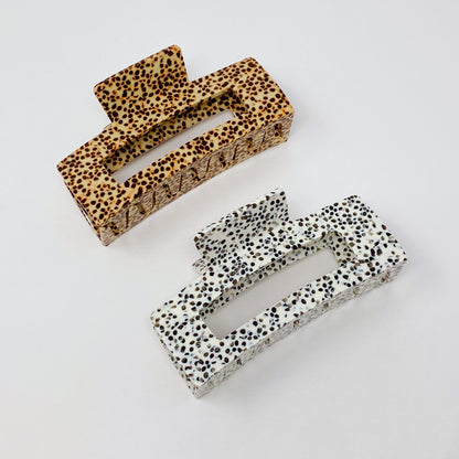 Spotted Elegance Full Hair Claw