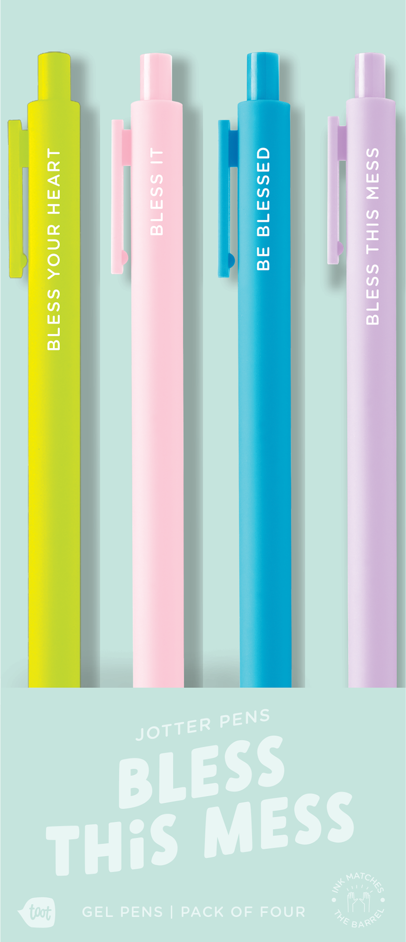 Jotter Sets 4 Pack Colorful Pens