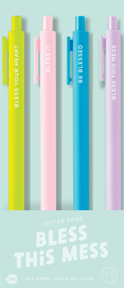 Jotter Sets 4 Pack Colorful Pens
