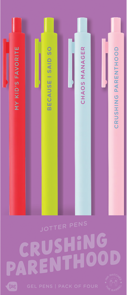 Jotter Sets 4 Pack Colorful Pens