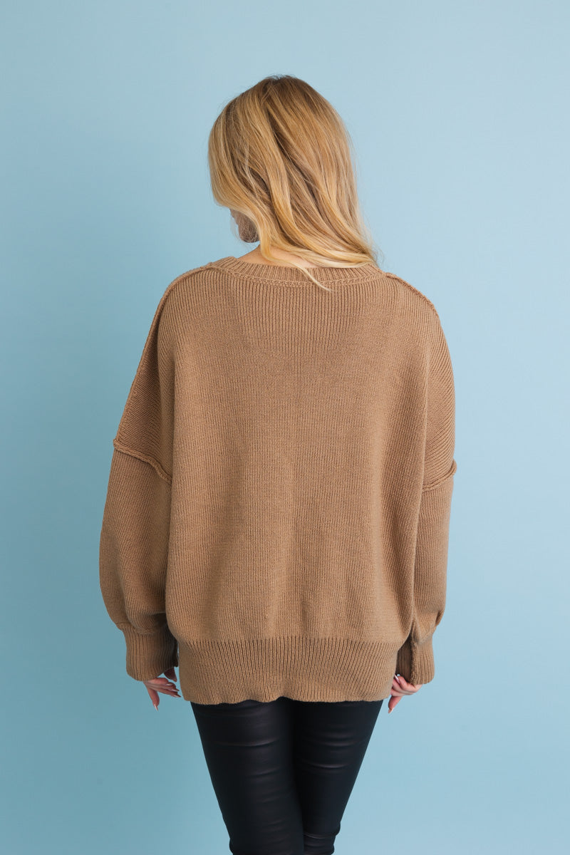 Cozy Mood Oversized Pullover Sweater