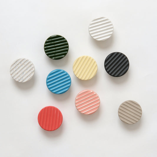 Ceramic Coat Hook – Fluted