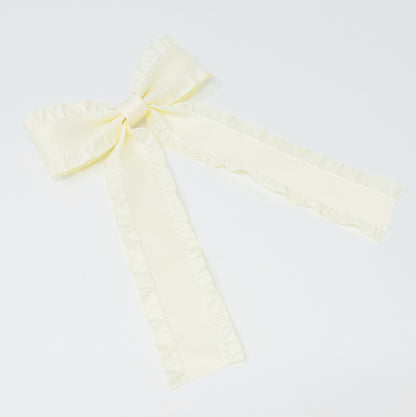 Game Frill Bow Hair Clip for bow lovers, hair accessories must have