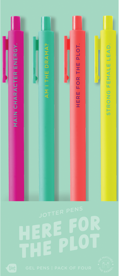 Jotter Sets 4 Pack Colorful Pens