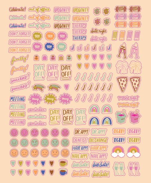 Planner Sticker
