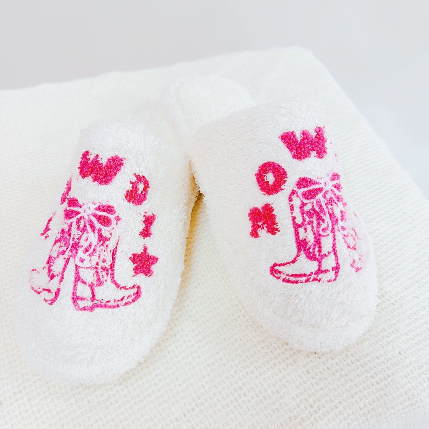 Howdy Boot Coziest Lounge Slippers