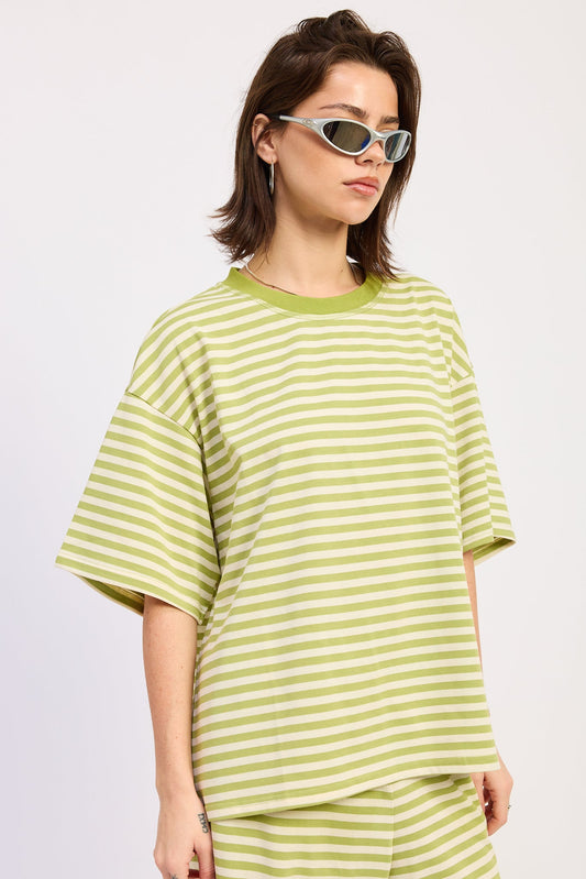 Nerina Striped Oversized Shirt