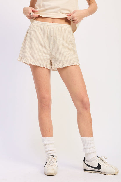 Ruffle Shorts Deja Shorts