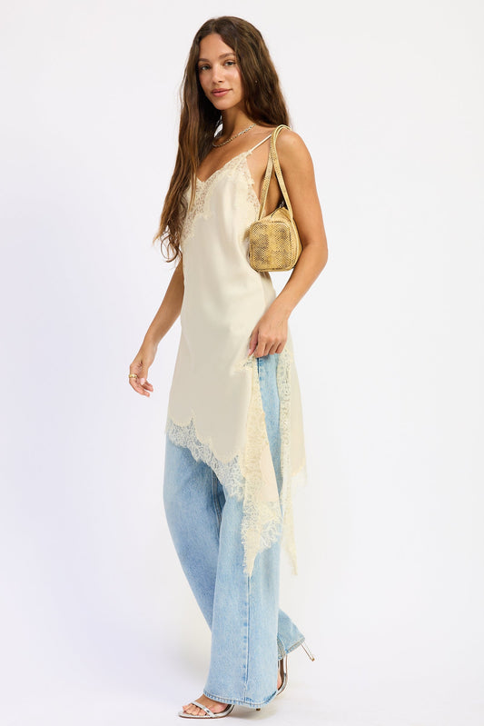 Cadence Satin Dress Top