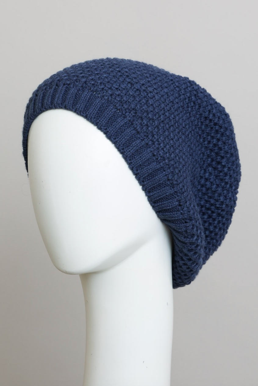 Slouch Waffle Knit Beanie