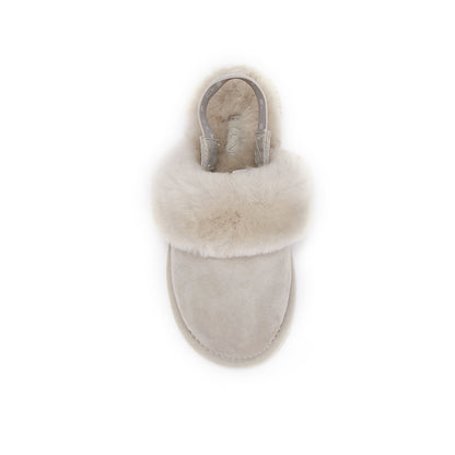 KIDS SLINGBACK MULE ICE GRAY (ELASTIC)