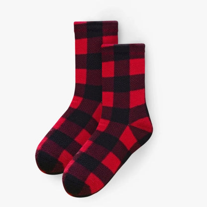 SUPER STRETCHY Fleece Socks - Lumberjack by Polar Feet