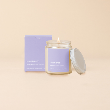 Candle Jar w/Lid - Life