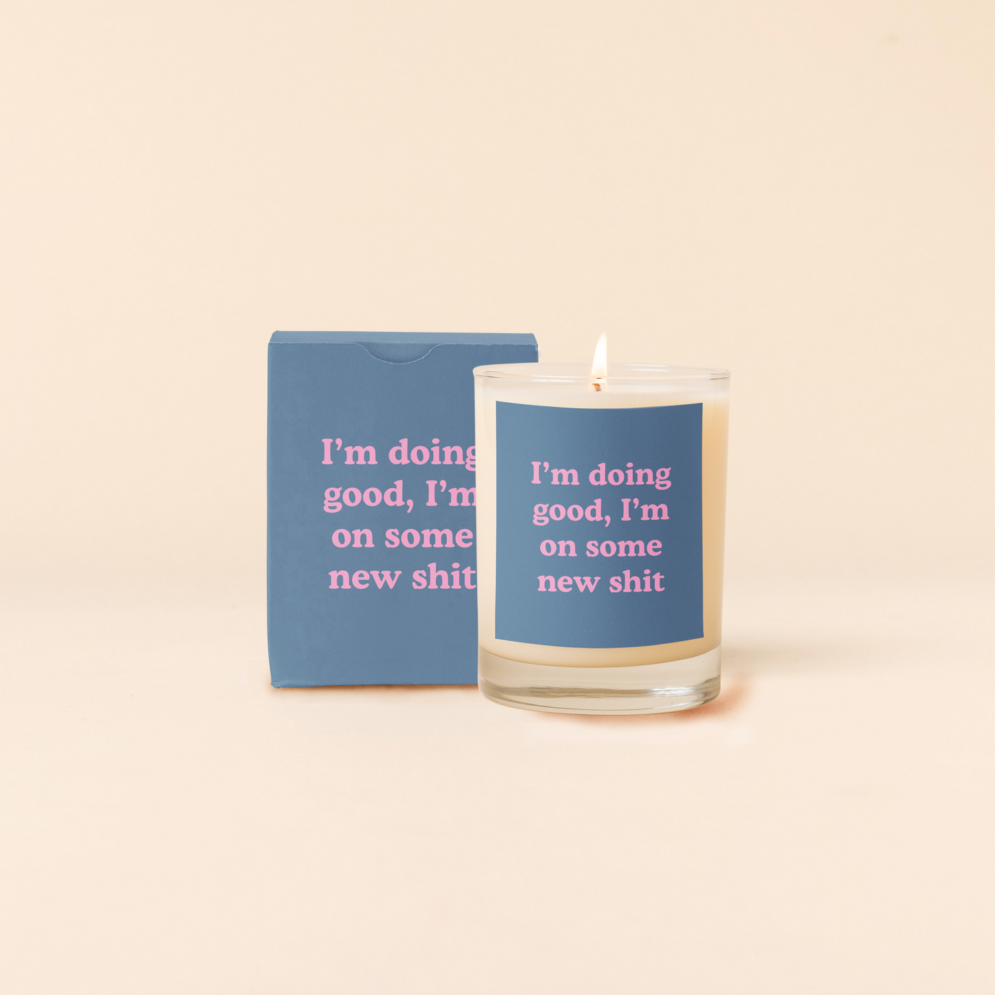 Candle Rocks Glass - Yippie