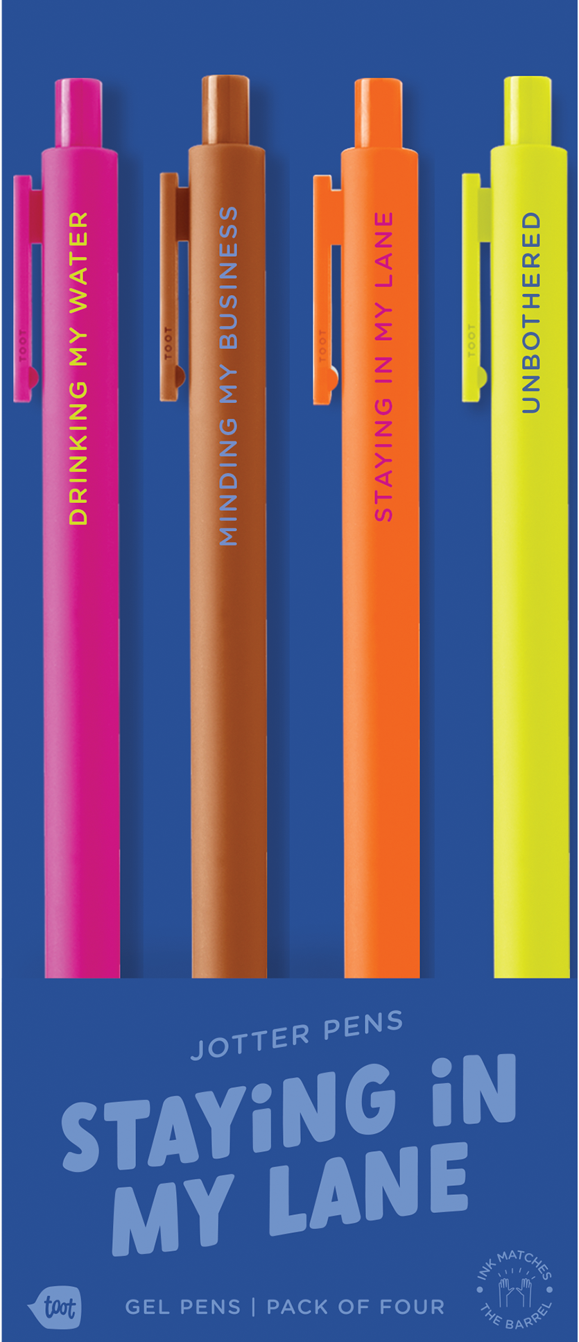 Jotter Sets 4 Pack Colorful Pens