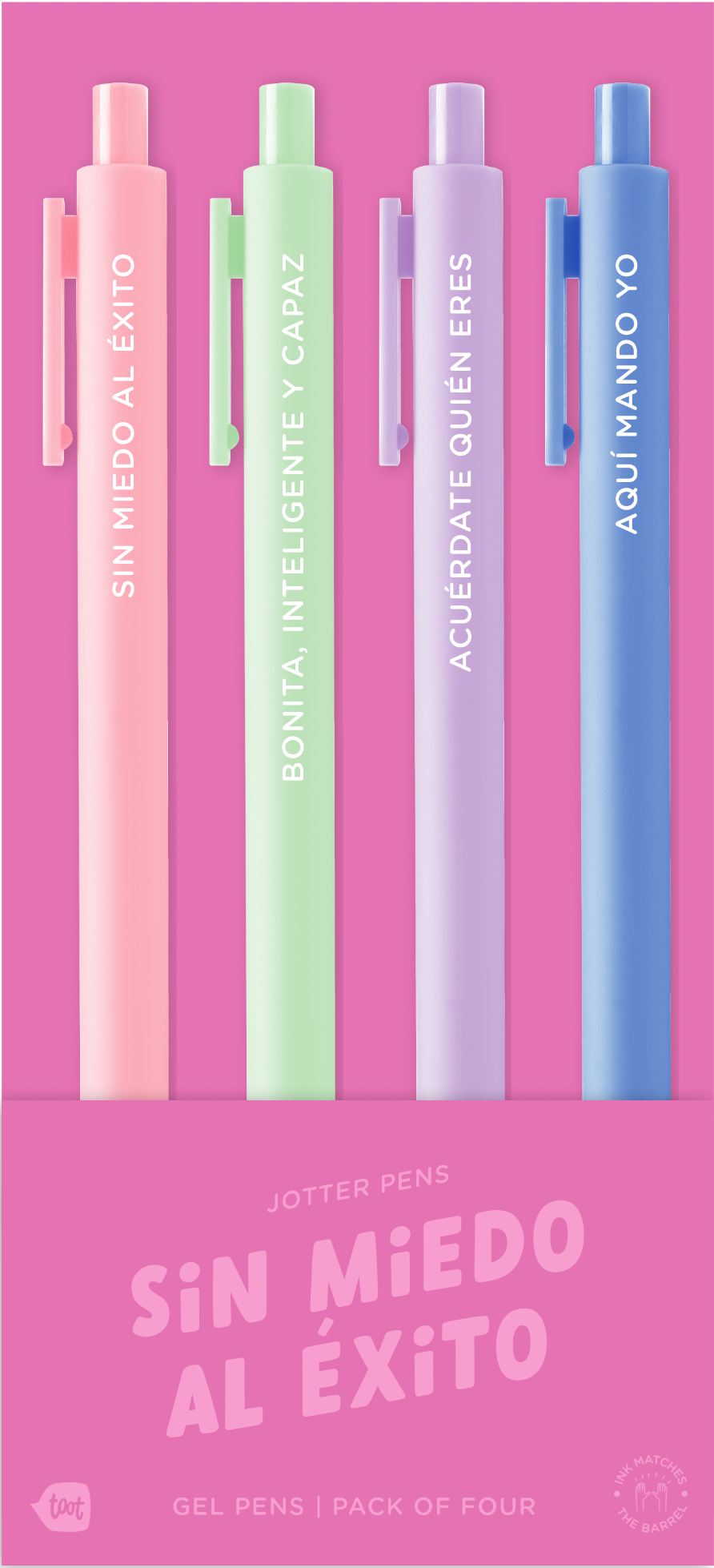 Jotter Sets 4 Pack Colorful Pens