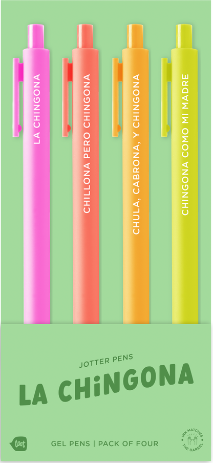 Jotter Sets 4 Pack Colorful Pens