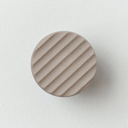 Ceramic Coat Hook – Fluted