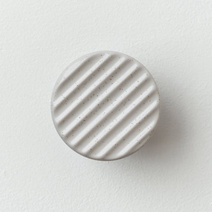 Ceramic Coat Hook – Fluted