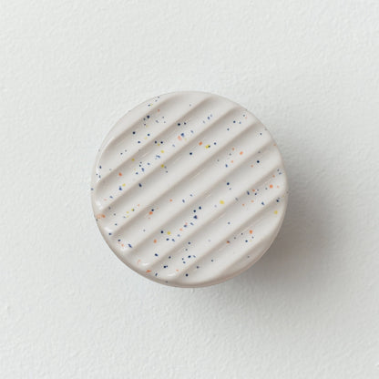 Ceramic Coat Hook – Fluted