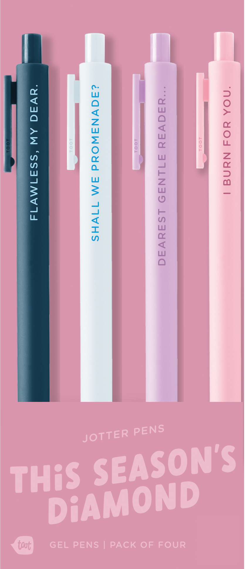 Jotter Sets 4 Pack Colorful Pens