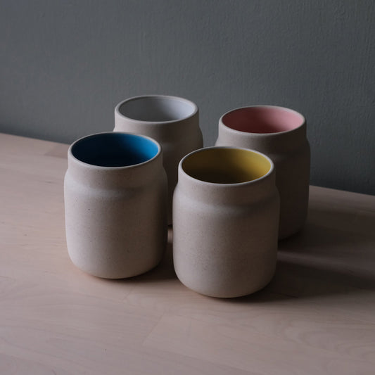 Coffee Tumbler Stoneware Mug