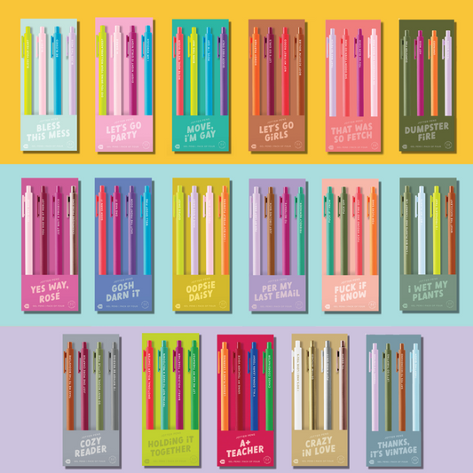 Jotter Sets 4 Pack Colorful Pens