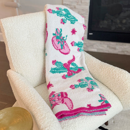 Western Whimsy Coziest Blanket