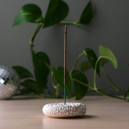 Handmade Stoneware Incense Holder Eve
