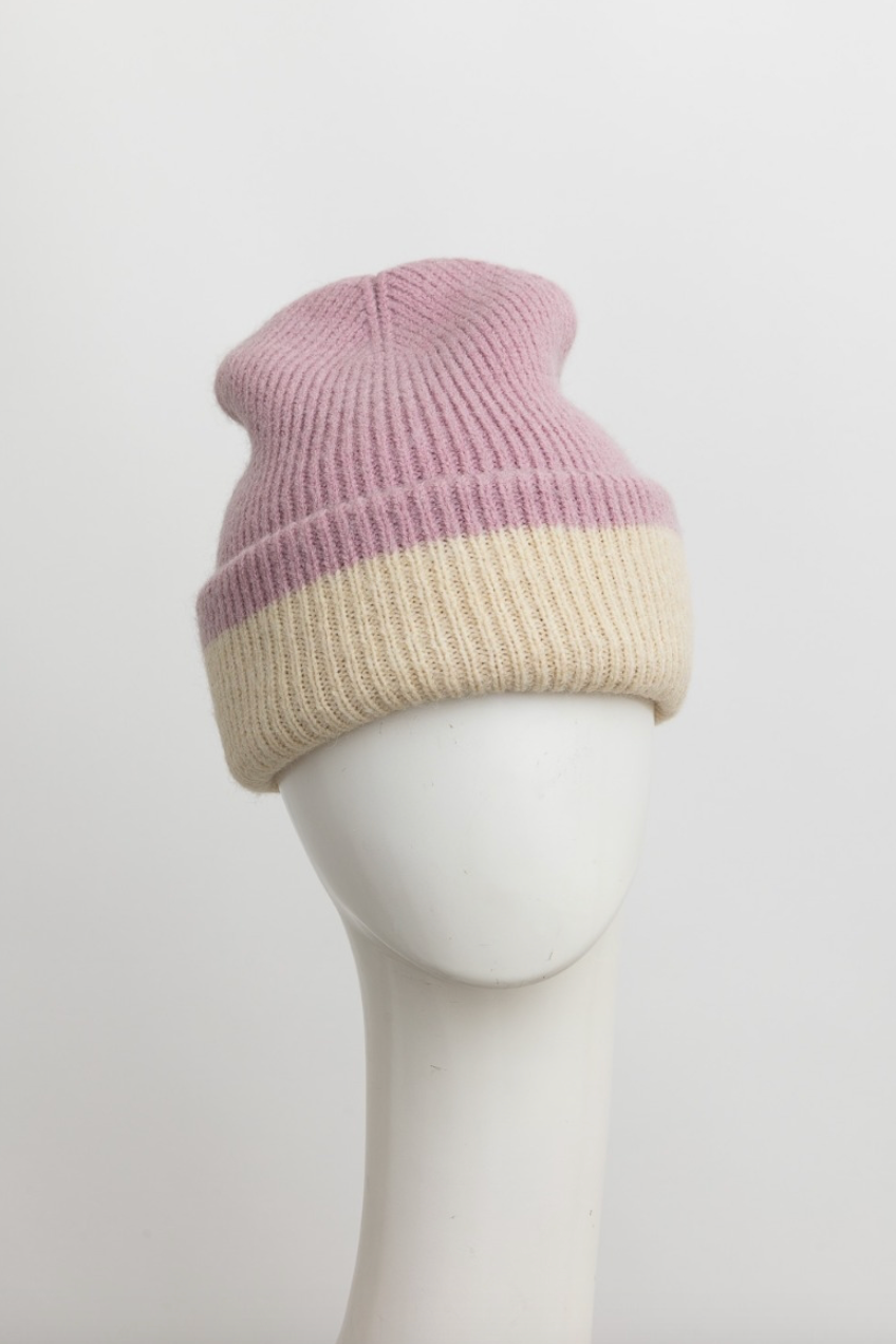 Essential Harmony Two-Tone Knit Beanie