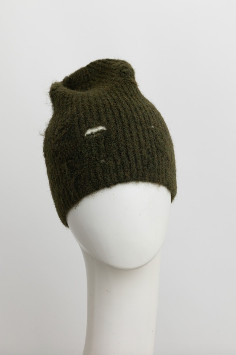 Rugged Edge Distressed Knit Beanie