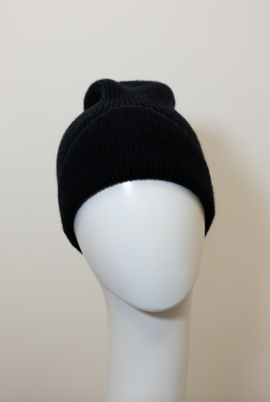 Frosty Front Fold Snuggle Ribbed Beanie