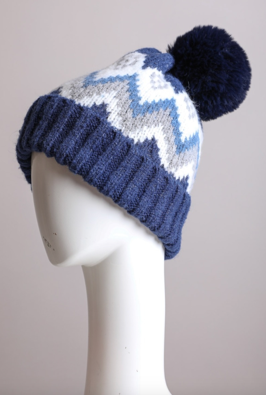 Classic Winter Pom Beanie