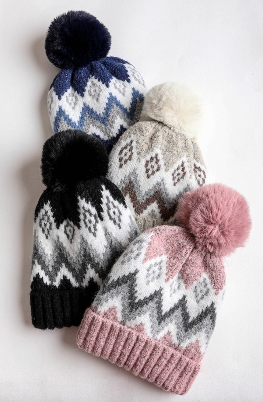 Classic Winter Pom Beanie