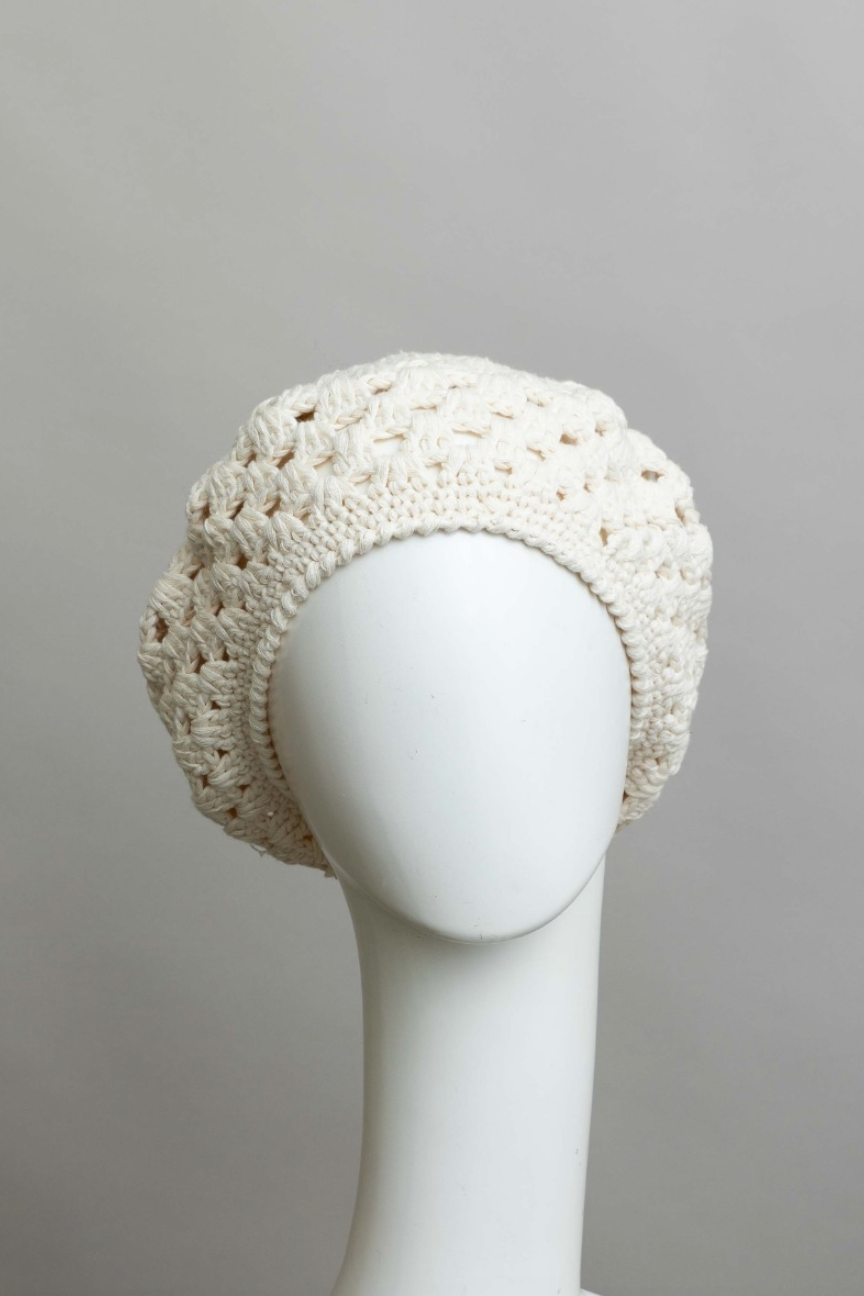 Darling Crochet Knitted Beret