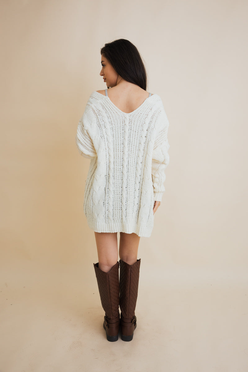 Classic Snuggle Comfort Cable Knit Cardigan