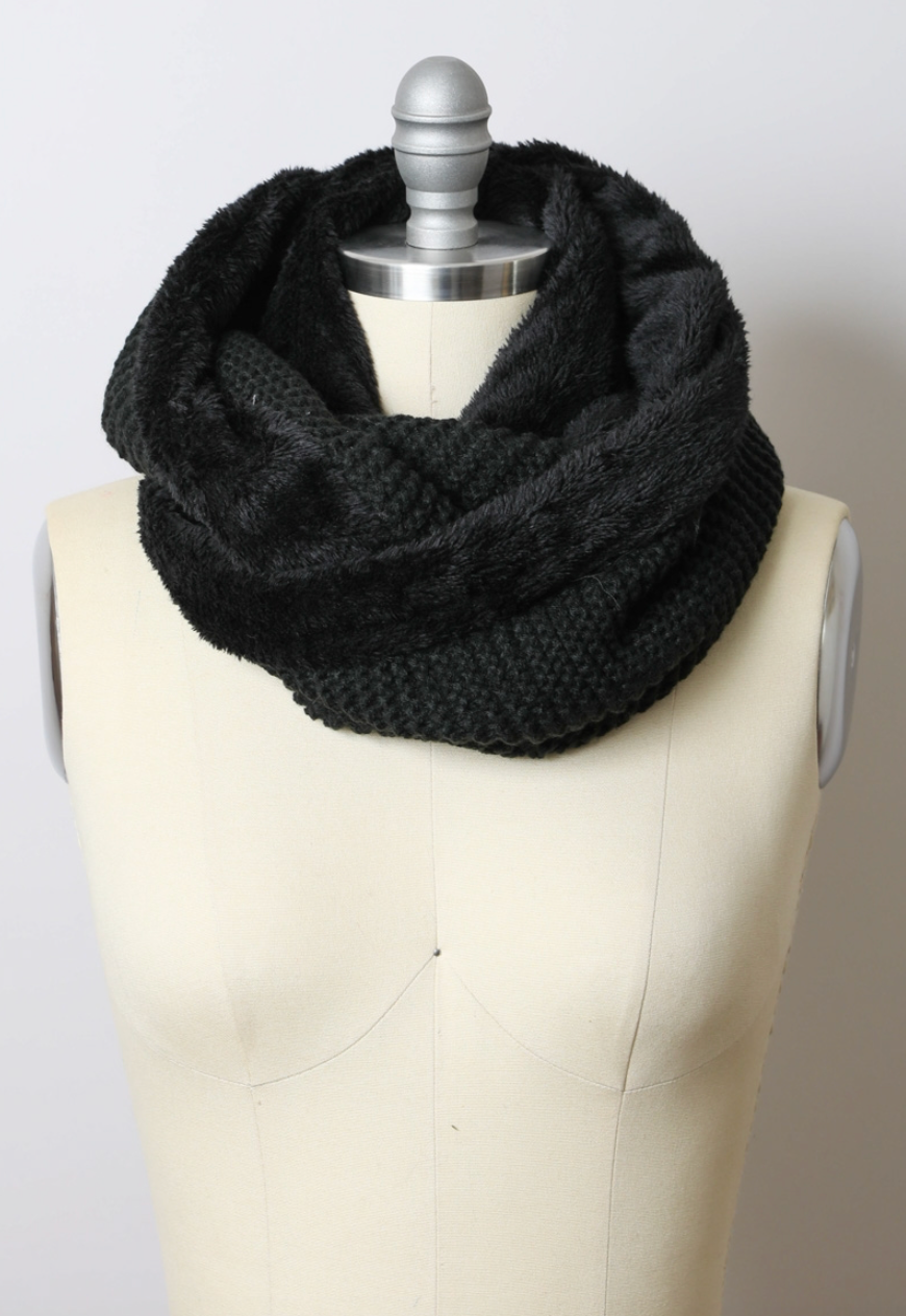 Knit Infinity Scarf