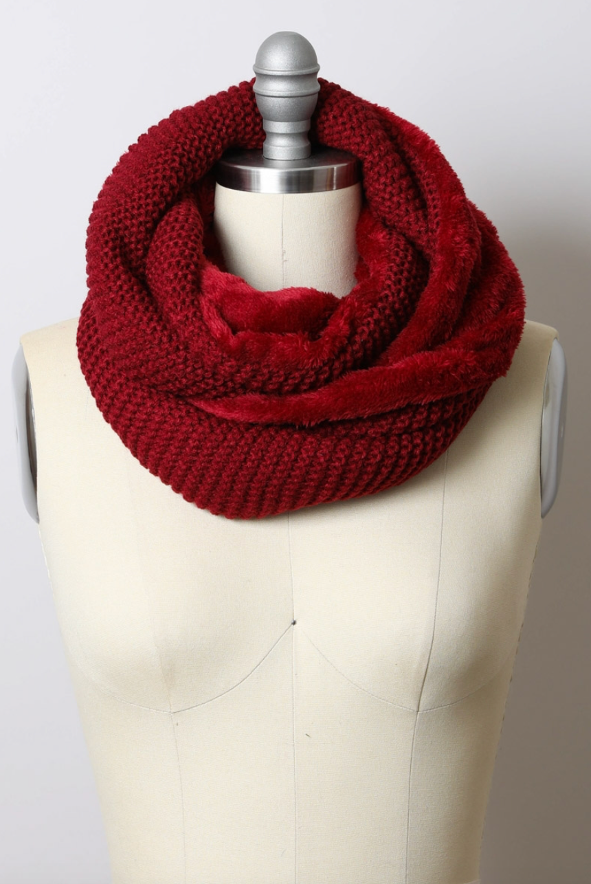 Knit Infinity Scarf