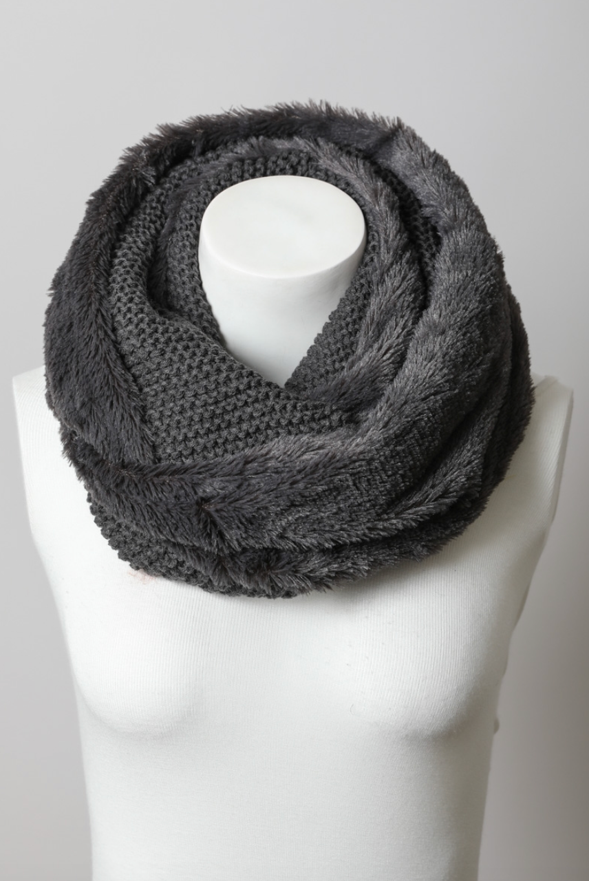 Knit Infinity Scarf