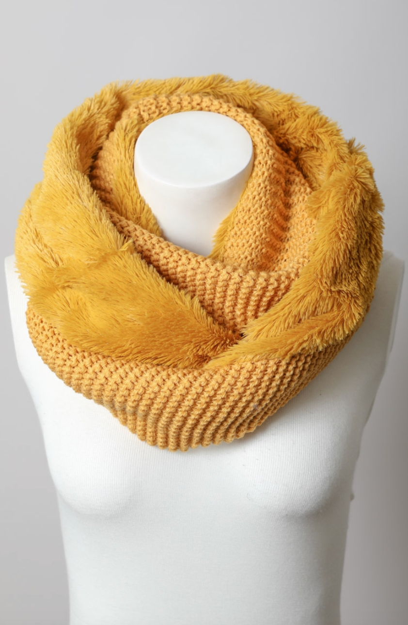 Knit Infinity Scarf