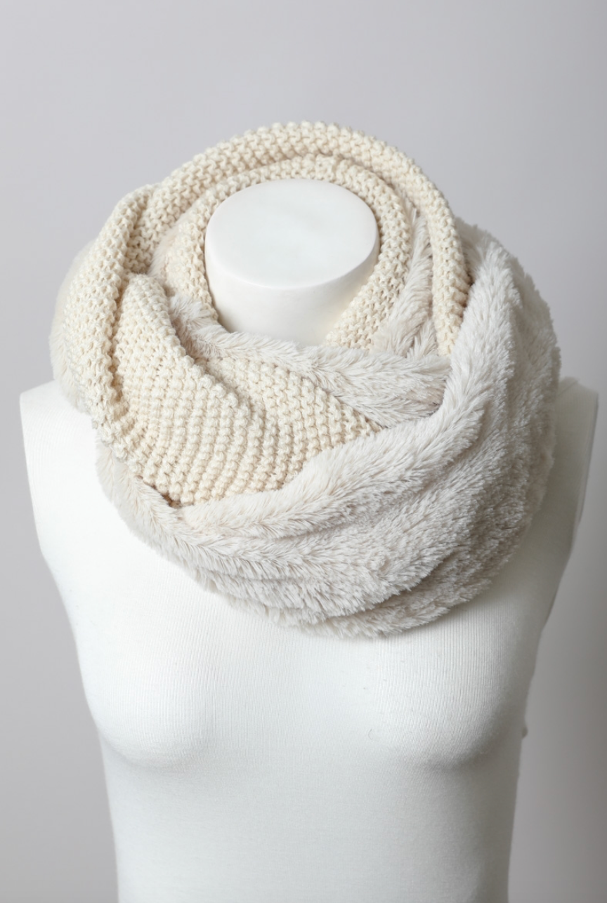 Knit Infinity Scarf