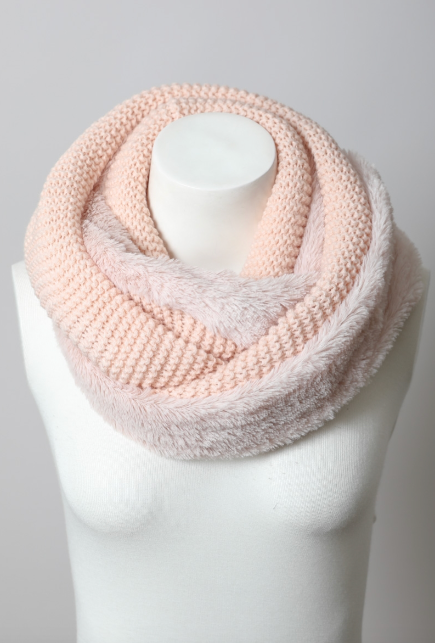 Knit Infinity Scarf