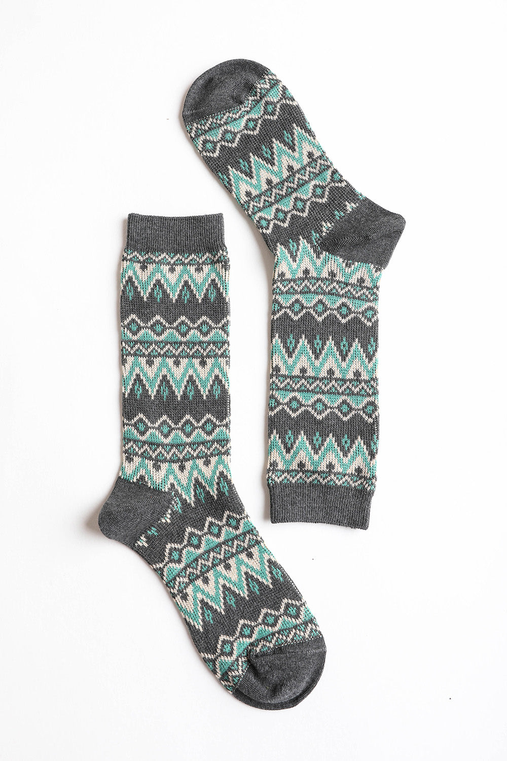 Cozy Tribal Pattern Socks