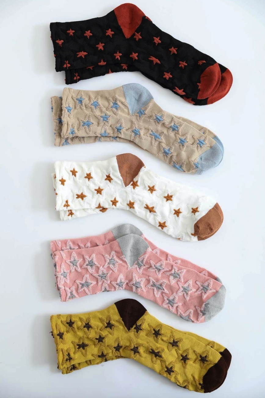 Eco-Friendly Star Design Socks