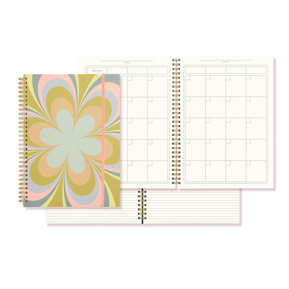 Kaleidoscope Floral Notebook