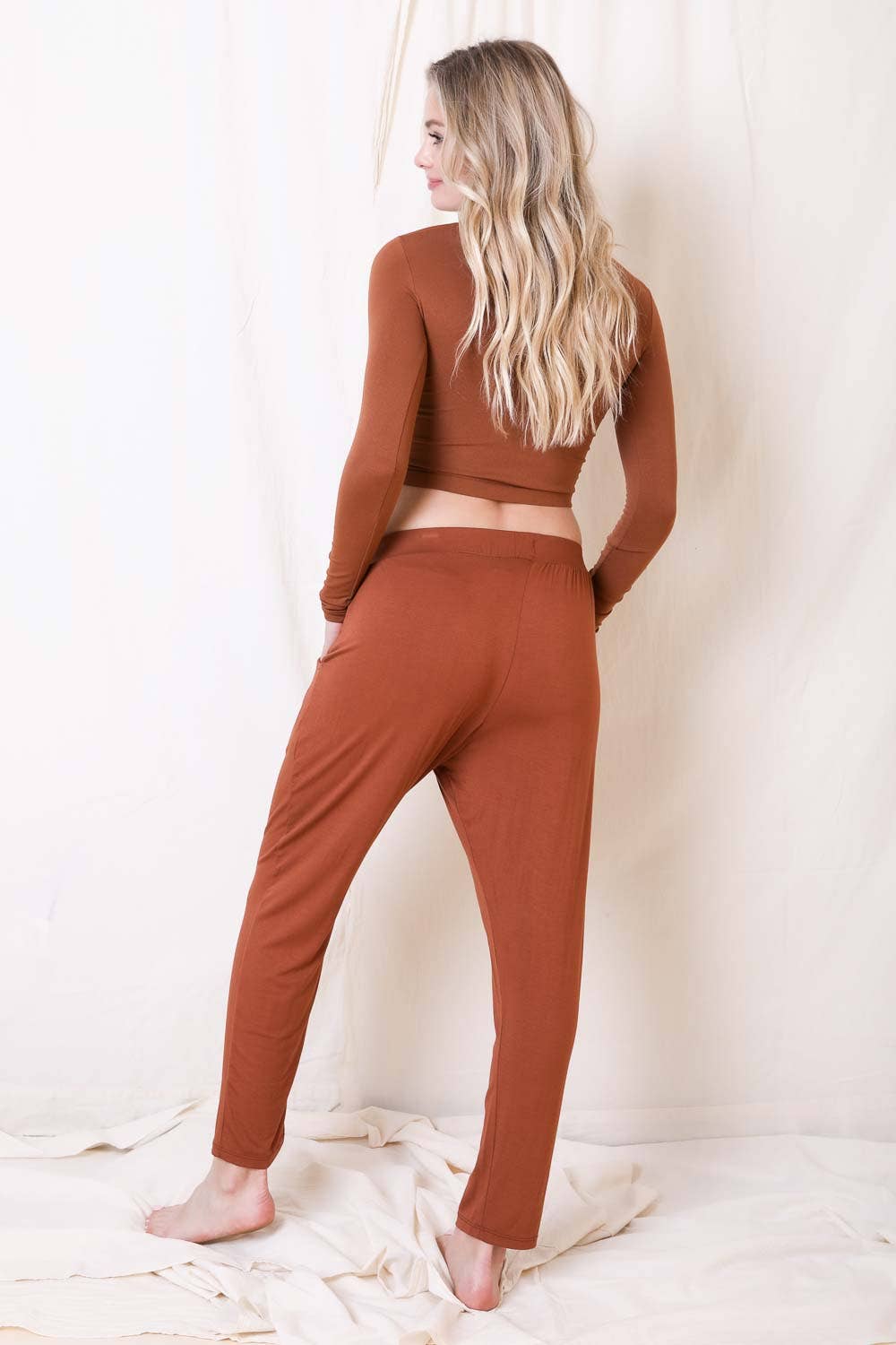 Wide Band Lounge Stretch Pants