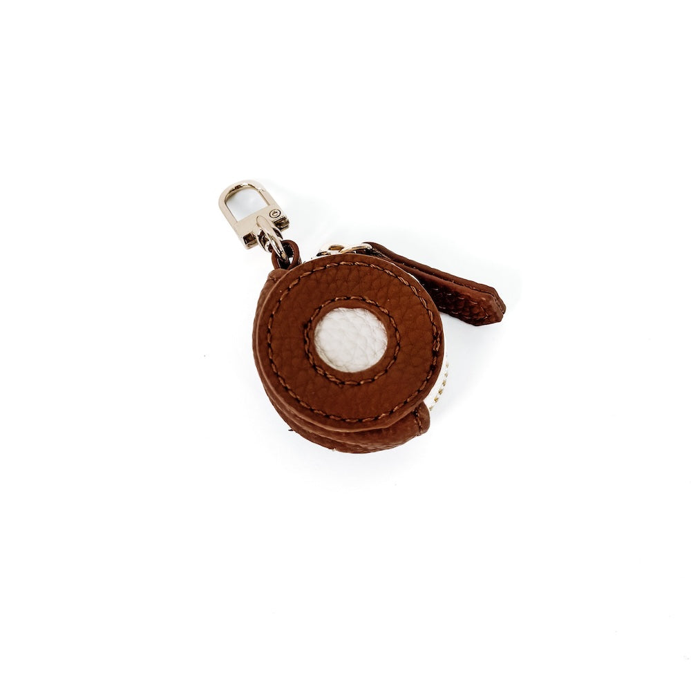 Two Tone Circle Bag Charm