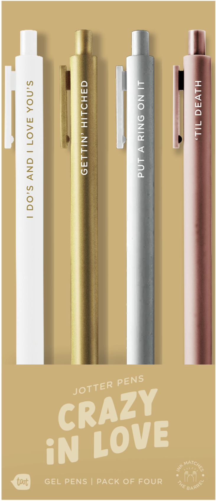 Jotter Sets 4 Pack Colorful Pens