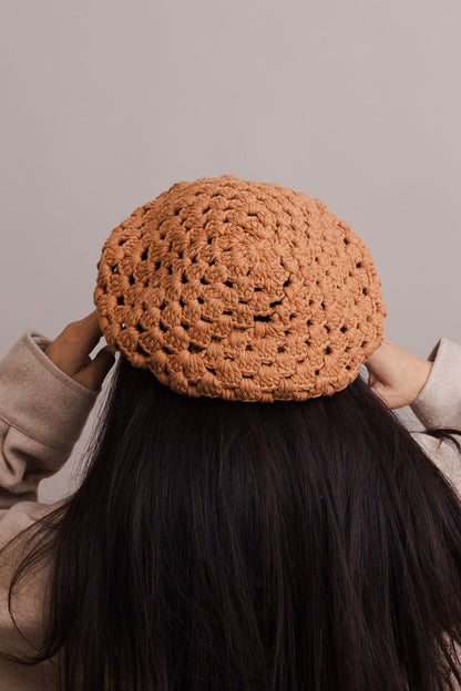 Darling Crochet Knitted Beret Beanies